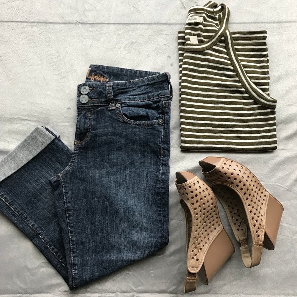 Kut from the Kloth cropped jeans - Picture 1 of 8